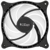 Вентилятор для корпуса PcCooler F3 T120 ARGb 120х120x25 черный 4-pin 21.6дБ (F3-T120BKAM1-GL) Ret