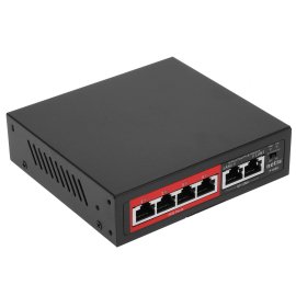Коммутатор неуправляемый Tenda TEG1110PF-8-120W PoE, 10 портов, 9x1 Gbит/с, SFP 1х1 Gbит/с, PoE 8х30 Вт (до 102 Вт)