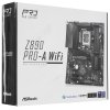 Материнская плата ASRock Z890 PRO-A WIFI, LGA 1851, Intel Z890, 4xDDR5, 4xSATA, 4xM.2, 1xPCIe 5.0 x16, 2xPCIe 4.0 x4, 1xPCIe 4.0 x1, 1xHDMI, 1xDP, 1xThunderbolt 4, 1x2.5Gb LAN, 4xUSB-A 3.2 Gen 1, 2xUSB-A 3.2 Gen 2, 1xUSB-C 3.2 Gen 2, 2xUSB-C Thunderbolt 4