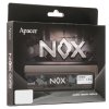 Оперативная память Apacer Nox, DDR5, 16Gb (1x16 Gb), 5200 MHz, CL40, DIMM, радиатор, черный