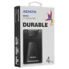 Внешний HDD 2.5" ADATA HD650, 4TB, USB 3.2 Gen 1 Type-A, 5400 rpm, черный