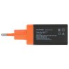 Сетевое зарядное устройство Qumo Energy (Charger 0061), 2 USB, 3.1A, черный