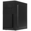 Компьютерный корпус Minitower ExeGate EX291140RUS BAA-105-01AAA350 (mATX, БП AAA350 с вент. 8см, 2*USB, аудио, черный)