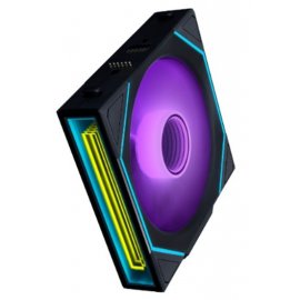 Реверсный вентилятор Fan Ocypus Beta F12 BK ARGB REVERSE BLADE PWM черный