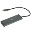 Разветвитель USB-C Digma HUB-3U3.0С-UC-G 4порт. серый