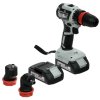 Дрель-шуруповерт аккумуляторная бесщеточная ИНТЕРСКОЛ КОМБИ ДА-13/18В 50 (2 АКБ 2 А·ч и ЗУ, кейс)