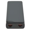 Портативный аккумулятор OLMIO QL-20, 20000mAh, 22.5W, QuickCharge3.0/PowerDelivery, LCD, серый