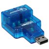 Контроллер GEMBIRD HUB USB2.0 Mini 4-port UHB-CN224