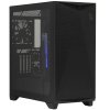 Компьютерный корпус MSI MPG GUNGNIR 300P AIRFLOW Midi Tower, EATX, 2xUSB 3.2 Gen 1, 1xUSB 3.2 Gen2 Type-C, 4x120мм PWM black Fan, 1x80мм Fan, 2x 6015 Fan, MPG PCI-E 4.0 X16 RISER CABLE, Tempered Glass Window