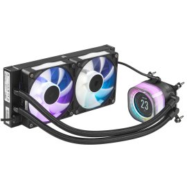Кулер Cooler ID-Cooling FROZN A400 ARGb черный 92мм алюминий+медь 2200rpm 25.8db 4-pin 180W 123мм