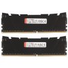 Оперативная память Kingston Fury Renegade, DDR4, 16Gb (2x8Gb), 3200MHz, CL16, DIMM, с радиатором, серый/черный