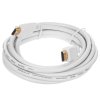 Кабель Cablexpert HDMI CC-HDMI4-W-10, 19M/19M, v2.0, медь, позол.разъемы, экран, 3 м, белый, пакет