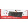 Клавиатура проводная Genius SlimStar 126 wired keyboard белый color (12 Multimedia Function Keys and 4 dedicated Hotkeys for Quick Coммands, Ultra-Slim Keycaps)