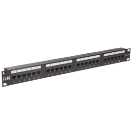 Патч-панель Lanmaster LAN-PPL48U5E 19" 2U 48xRJ45 кат.5e UTP