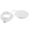 Беспроводное зарядное устройство OLMIO MagCharge, QI, 15W, белое