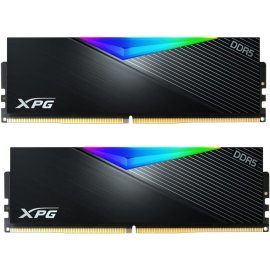 Оперативная память XPG Lancer, DDR5, 32GB (2x16GB), 7200MHz, CL34, DIMM, с радиаторами, RGB, черный