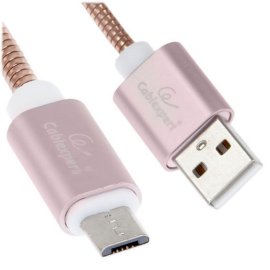 Кабель USB-Type-C Rexant 2A/nylon/silver/1m