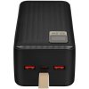 Портативный аккумулятор Perfeo Powerbank WATERFALL 40000 mAh/LED дисплей/PD + QC 3.0/Type-C/2 USB/Выход: 5A, max 22.5W/черный (PF_D0182)