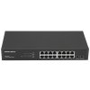 Коммутатор Mercusys MS116GS с 16 гигабитными портами для размещения на столе или в стойке