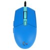 Мышь проводная Logitech G102 LIGHTSYNC черный, 8000 dpi, USB, кнопки - 6