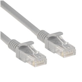 Патч-корд UTP кат.5e, 10м ExeGate серый