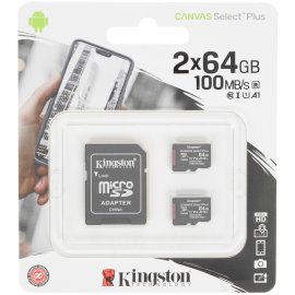 Флеш карта microSD 128Gb SanDisk microSDXC Class 10 Ultra UHS-I 100Mb/s
