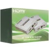Активный удлинитель ORIENT VE048, HDMI 4K extender (Tx+Rx), до 120 м по одной витой паре, HDMI 1.4b, 4K@30Hz/ 1080p@60Hz/3D, HDCP, передача ИК сигнала управления (датчики IR-TX/Rx в комплекте) (30932)