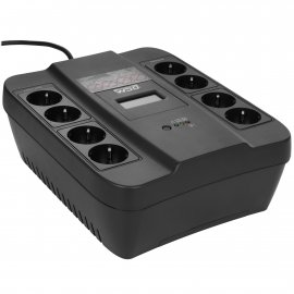Источник бесперебойного питания Powercom Spider SPD-550U LCD 330Вт 550ВА черный