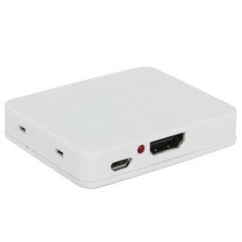 Разветвитель HDMI 4K Splitter Orient HSP0102HL, 1->2, HDMI 1.4/3D, UHDTV 4K(3840x2160)/HDTV1080p/1080i/720p, HDCP1.2, питание от USB, пластик.корпус