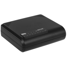 Коммутатор управляемый D-Link DGS-1210-10P/ME 2 уровня с 8 портами 10/100/1000Base-T с поддержкой PoE и 2 портами 1000Base-X SFP