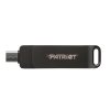 Флешка USB Patriot 32Gb Rage R550 USB 3.2 Gen 1 Swing Type-A+C PE32GR550DSAD черный