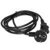 Кабель питания Cablexpert аудио/видео 0,5м, CEE 7/16 - C7, VDE, 2-pin, 2х0,75, черный, пакет (PC-184-VDE-0.5M)
