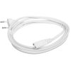 Кабель для аудио-видео техники IEC-320-C7, 2-pin 1,8m, белый, iOpen ACE023-W-1.8M
