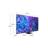 Телевизор Samsung 85" QE85Q60DAUXRU серый QLED UHD 60Hz Tizen