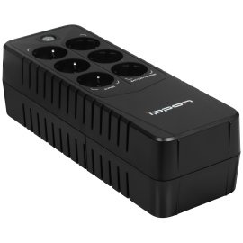 Источник бесперебойного питания ExeGate Power Back BNB-650.LED.AVR.EURO.RJ.USB 650VA/360W, LED, AVR,2 евророзетки, RJ45/11, USB, черный