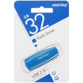 Флешка USB Smartbuy R/W (SB016 Gb2TWY) UFD 2.0 016 Gb Twist желтый