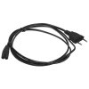 Кабель Telecom Кабель (TP228-IEC320-C7--CEE7/16-1.8-B) для аудио-видео техники IEC-320-C7--розетка 220V, 2-pin, 1.8м, черный