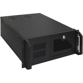 Серверный корпус ExeGate Pro 2U550-HS12 (RM 19", высота 2U, глубина 550, БП 1U-500ADS,12xHotSwap, USB)