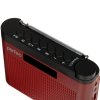 Радиоприемник Perfeo цифровой ТАЙГА FM+ 66-108МГц/ MP3/ встроенный аккум,USB/ бордовый (I70RED) PF_C4940