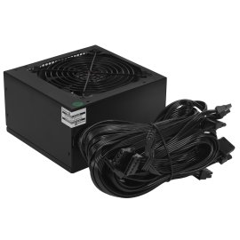 Блок питания 650W Ocypus Delta P650 (ATX, 80 PLUS Bronze, APFC, 20+4 pin, 120мм fan, PCI-E 6+2Px3, 8xSATA) (Delta-P650-B1FDBK024X-EU)