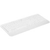 Клавиатура Logitech K650 белый USB беспроводная BT/Radio (подставка для запястий) (920-010986)