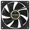Вентилятор для корпуса ExeGate EX09225B4P-PWM черный, 92 мм, 2200 об/мин, 28 дБ, 4 pin