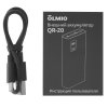 Портативный аккумулятор OLMIO QR-20, 20000mAh, 22.5W, QuickCharge3.0/PowerDelivery, LCD, серый