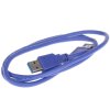 Кабель Gembird/Cablexpert Pro CCP-USB3-AMAM-1M, AM/AM, 1м, экран, синий