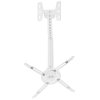 Универсальный потолочный комплект Wize WPC-W состоящий из крепления+штанги 61-96 cм+площадки к потолку для проектора, макс. расстояние между крепежн. отв. 370 мм, наклон +/-15°, поворот +/-15°, вращение 360°, до 12 кг, белый, рознич. упаковка