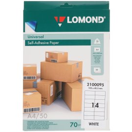 Бумага Lomond офсетная "Премиум" 1214203 42"(A0+) 1067мм-45м/80г/м2/белый матовое втулка:50.8мм (2")