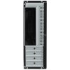 Компьютерный корпус MiniITX ExeGate EX268697RUS MI-208 Black, miniITX/mATX, <без БП>, 2*USB, Audio