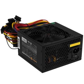 Блок питания Powercase PW600 (80 Plus, ATX 2.31, 600W, APFC, DC-DC, 120мм Fan) / PS-600W-DC