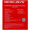 Система Mercusys MESH AC1900 Whole Home Mesh Wi-Fi System, 3× Internal Antennas, 3×Gb ports (WAN/LAN) (3-pack)