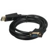 Кабель GoPower DISPLAYPORT-VGA 1.8M 00-00027497 черный